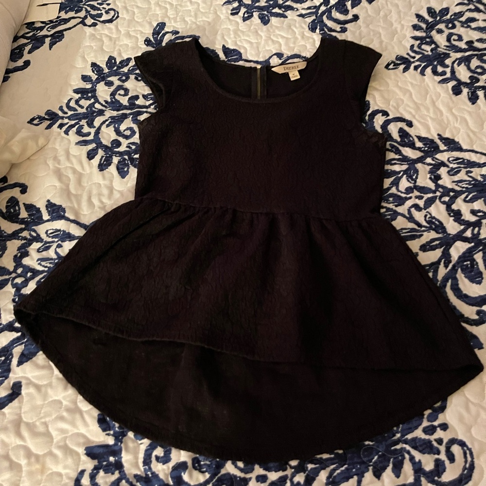 Decree Black Lace Tank